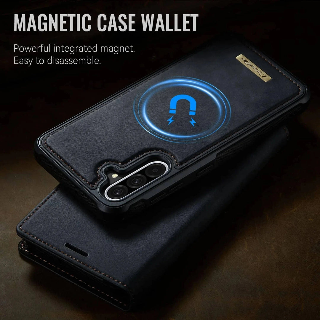 RFID Detachable Leather Card Holder Case For Samsung A Series