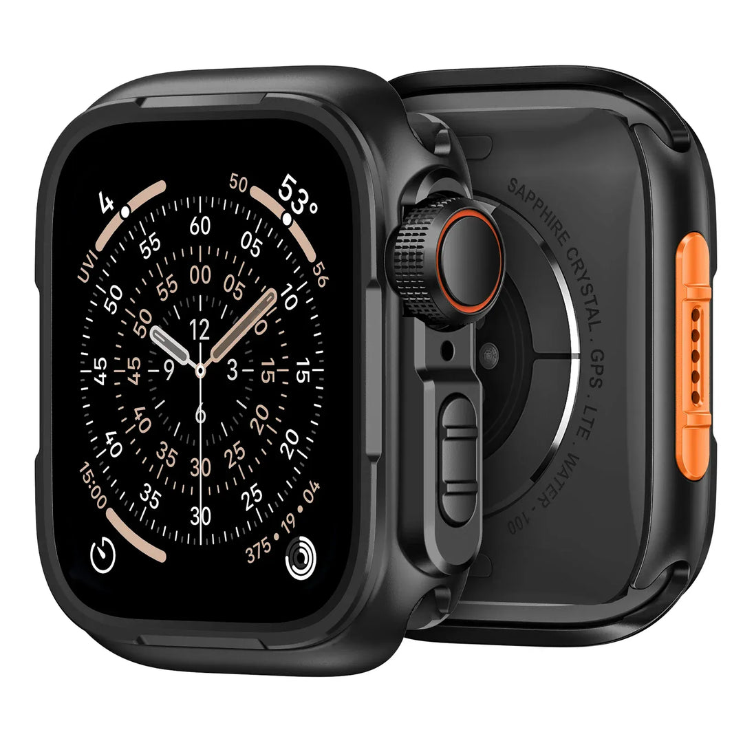 Metal Case With Screen Protector 44mm / Black Orange DX2509122A03