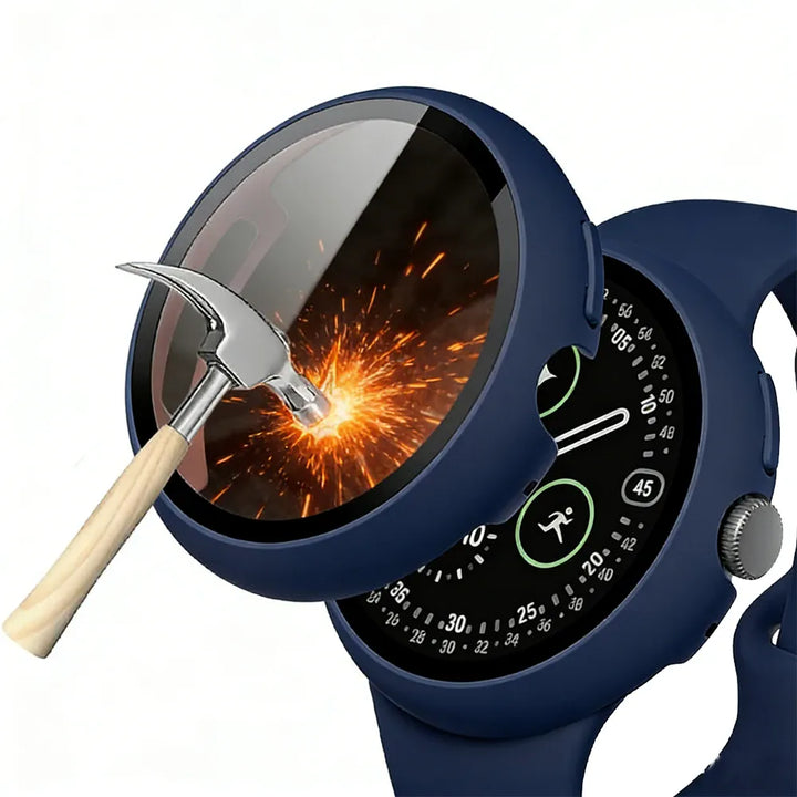 Tempered Glass Case For Google Pixel Watch