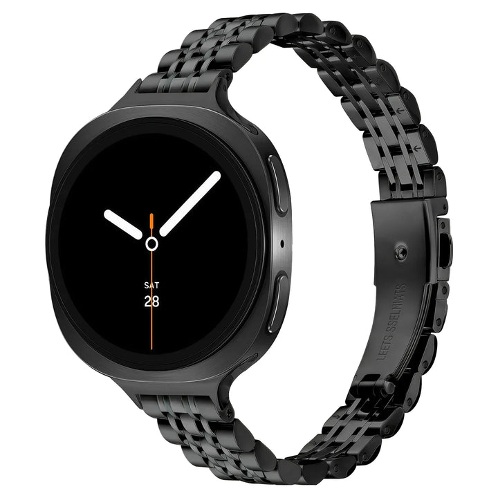 Slim Stainless Steel Bracelet Band For Samsung Watch 8 Galaxy watch 8 40mm / Slim Black DX250920202&DP204130301