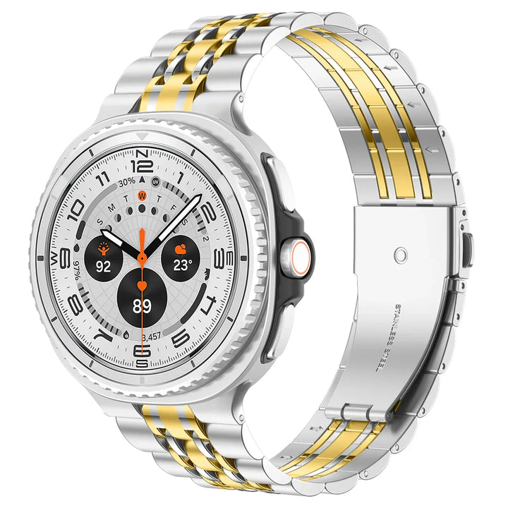 Slim Stainless Steel Bracelet Band For Samsung Watch 8 Galaxy watch 8 40mm / Silver Gold DX250705106&DP204130301