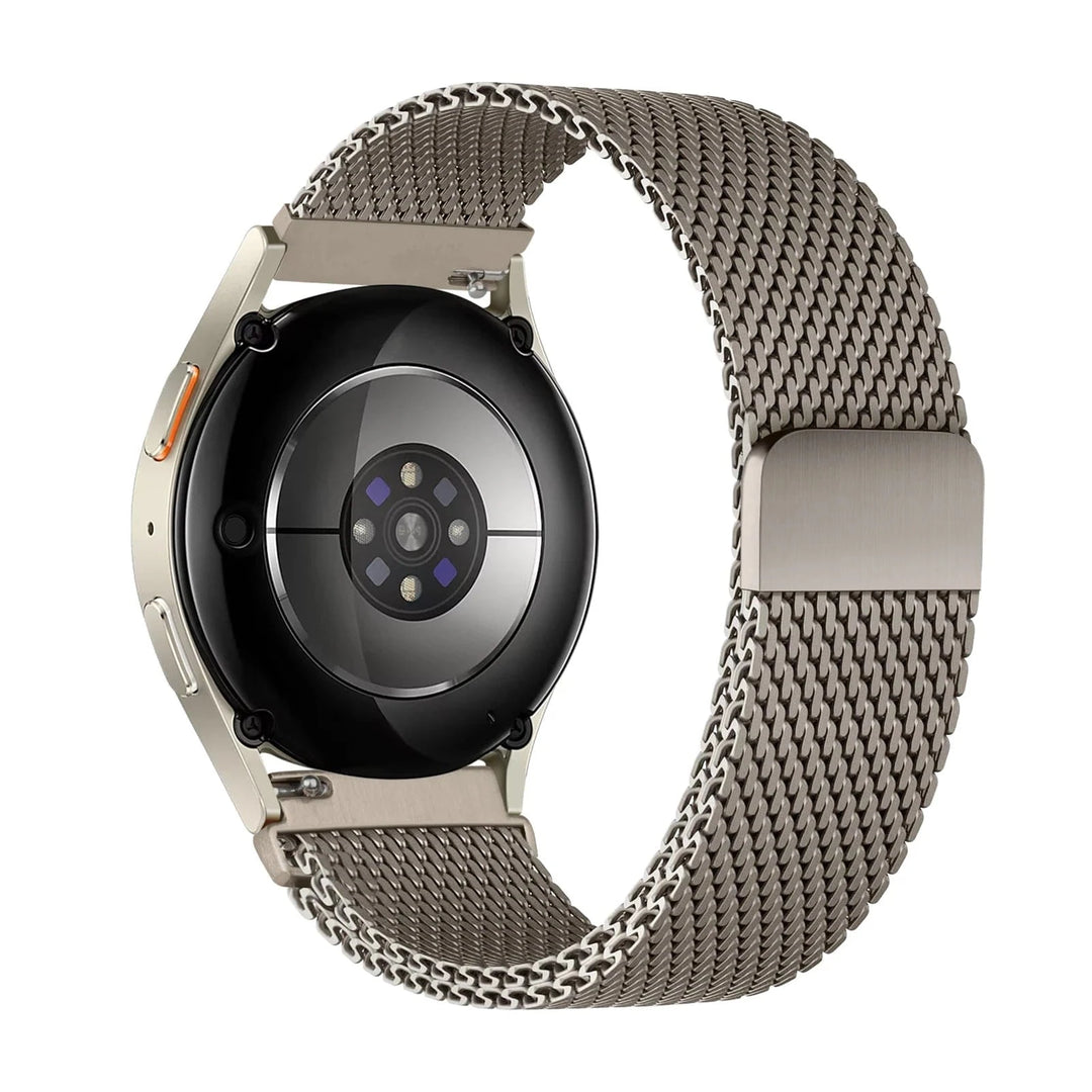 Thick Milanese Stainless Steel Watch Band For Samsung