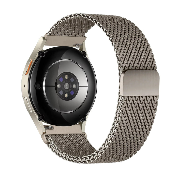 Thick Milanese Stainless Steel Watch Band For Samsung