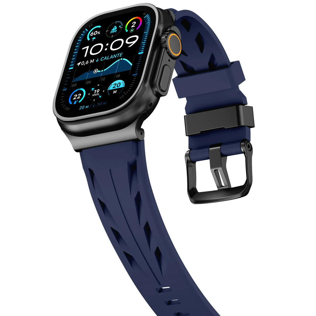 Rugged Silicone Sports Watch Band