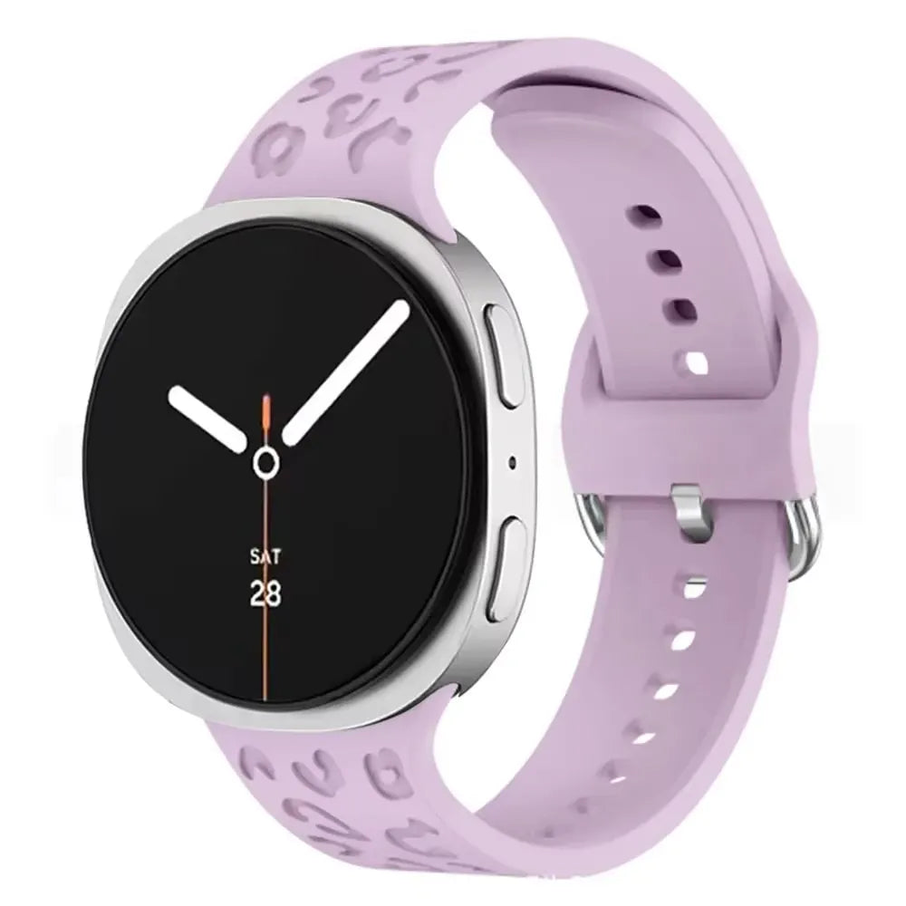 Leopard Sports Band For Samsung Watch 8 Galaxy watch 8 40mm / Lavender DX250930111