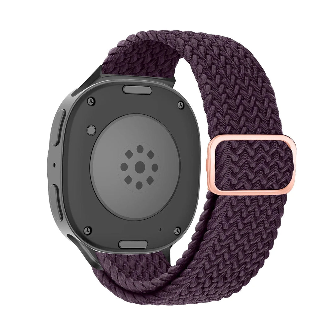 Braided Solo Loop Band For Samsung Watch 8 cherry / galaxy watch 8 40mm 200000049:193#cherry;200000051:100016950#galaxy watch 8 40mm;200007763:201336100