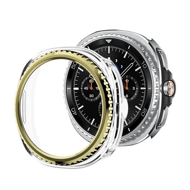 Bezel Protective Case For Samsung Watch 8 Gold / China Mainland / Galaxy8 classic 46mm 14:175#Gold;200000046:201718821#Galaxy8 classic 46mm;200007763:201336100