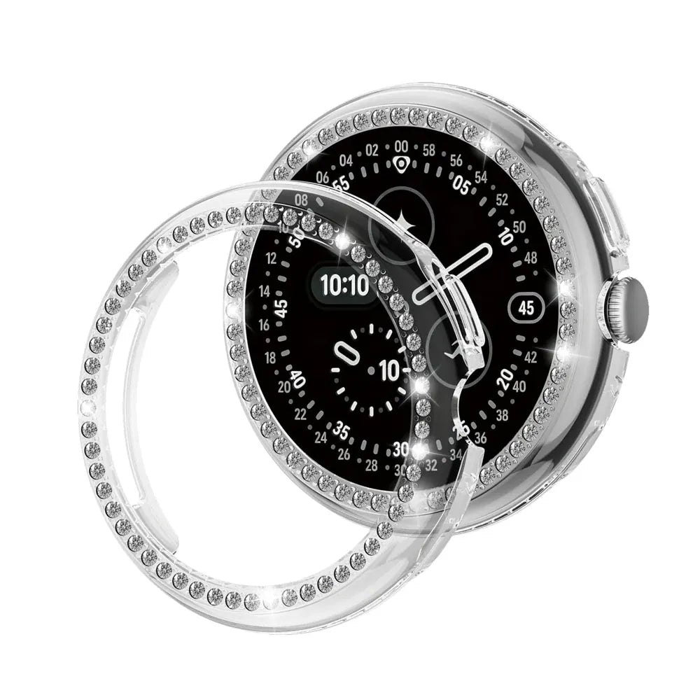 Rhinestone Diamond Case For Google Pixel Watch Transparent / Pixel Watch 4 41mm DX2508293S01