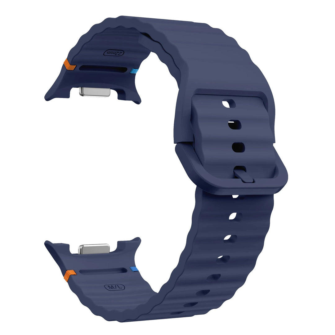 Silicone Sports Band For Samsung Watch 8 Midnight Blue / galaxy watch 8 40mm 200000049:201449062#midnight blue;200000051:100016950#galaxy watch 8 40mm;200007763:201336100