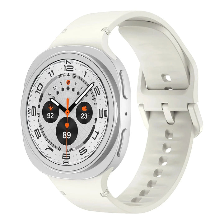 Sports Band For Samsung Watch 7 Original white / galaxy watch 8 44mm 200000049:100013775#Original white;200000051:201336458#galaxy watch 8 44mm;200007763:201336100