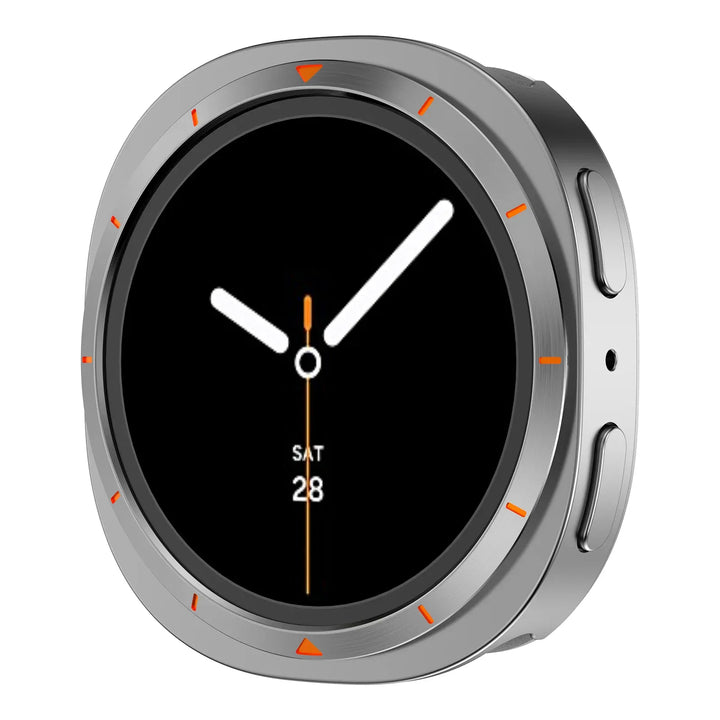 Metal Case For Samsung Watch 8 44mm / Gray Orange DX2601221L04