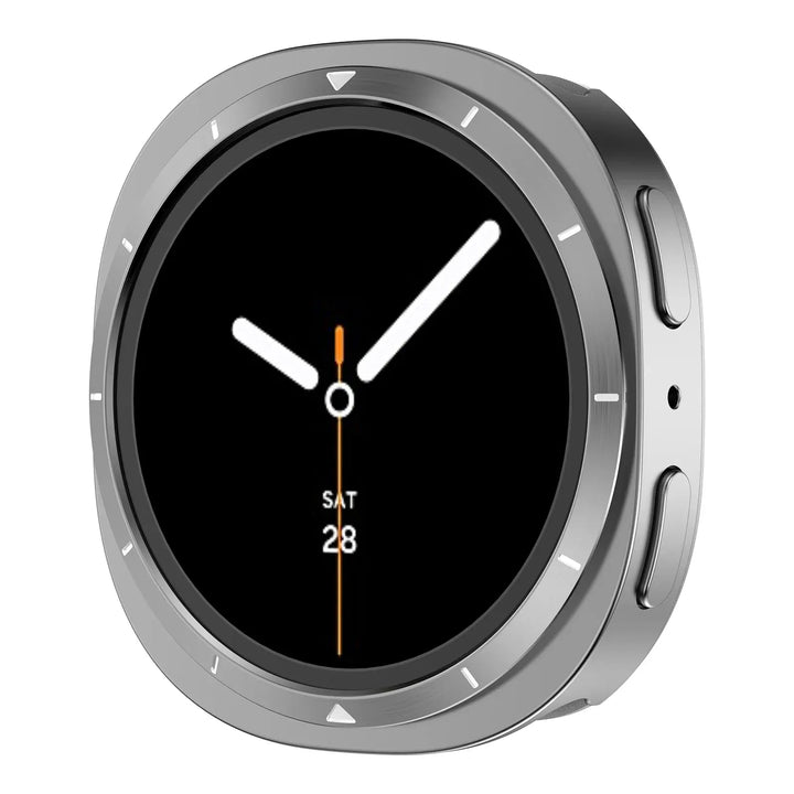 Metal Case For Samsung Watch 8 44mm / Gray White DX2601221L03