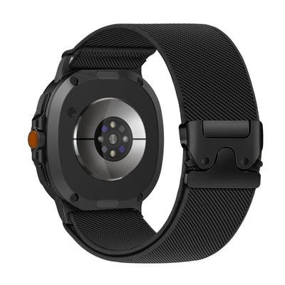 Nylon Parachute Sports Band For Samsung Watch 8 Black-Black / galaxy watch 8 40mm 200000049:76119733#black-black;200000051:100016950#galaxy watch 8 40mm;200007763:201336100