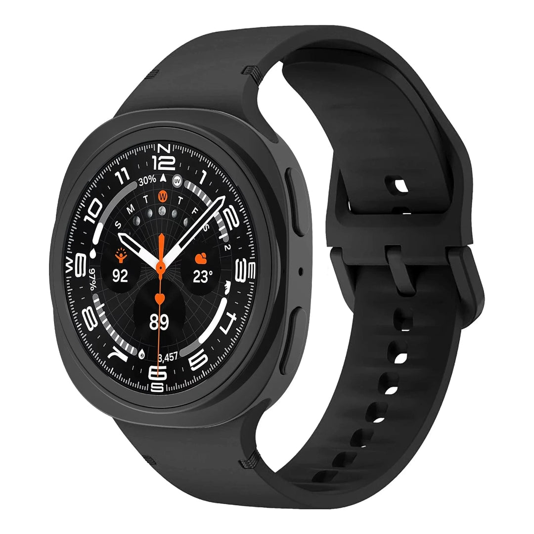 Sports Band For Samsung Watch 7 black / galaxy watch 8 44mm 200000049:76119733#black;200000051:201336458#galaxy watch 8 44mm;200007763:201336100
