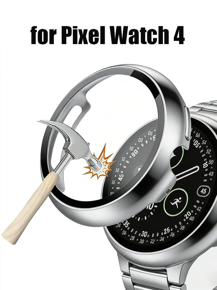 Tempered Glass Case For Google Pixel Watch