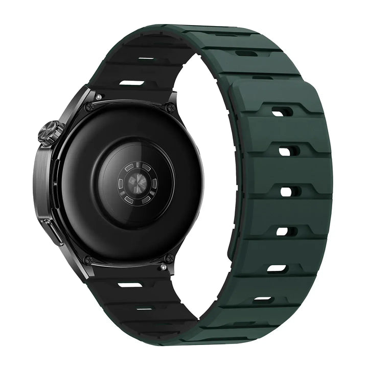 Magnetic Sports Band For Samsung Watch dark green-balck / 22mm watch band 200000049:350853#dark green-balck;200000051:167#22mm watch band;200007763:201336100