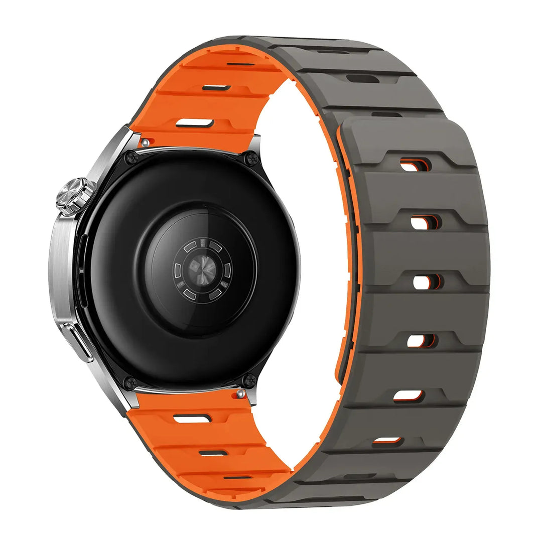 Magnetic Sports Band For Samsung Watch grey-orange / 20mm watch band 200000049:496#grey-orange;200000051:100016943#20mm watch band;200007763:201336100