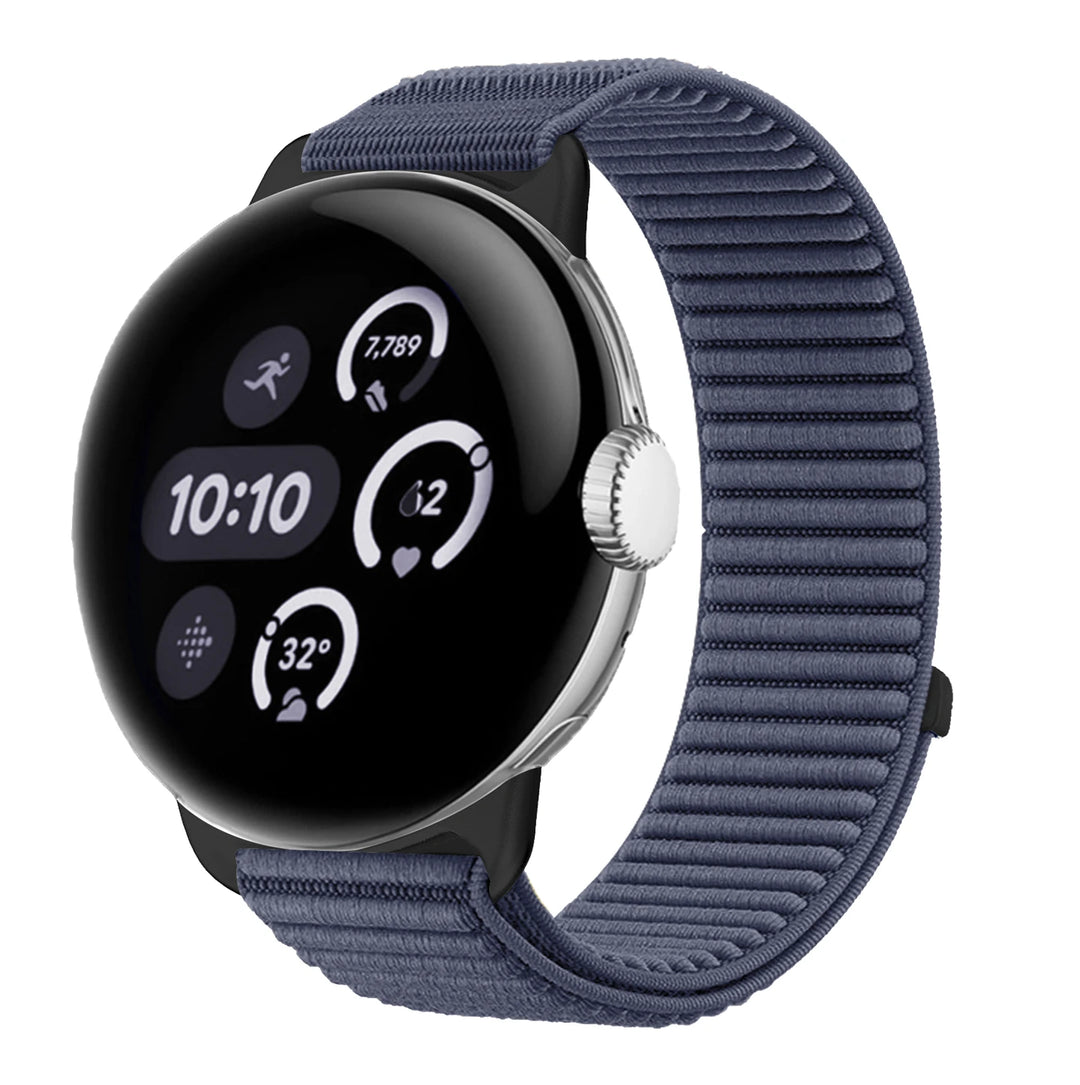 Nylon Band For Google Pixel Watch Iron Anchor Blue / Pixel Watch 1 41mm DX2512272S18