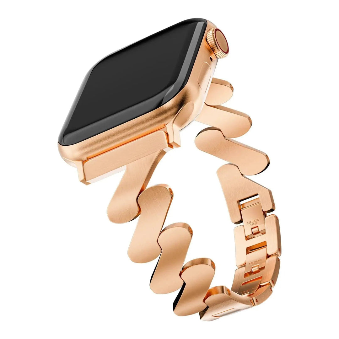 Stainless Steel Ladies Watch Band 38mm 40mm 41mm & 42mm (S10) / Rose Gold DP2507014S03