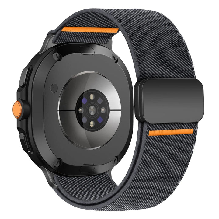 Magnetic Nylon Sports Band For Samsung Watch 8 space gray / galaxy watch 8 44mm 200000049:201449058#space gray;200000051:201336458#galaxy watch 8 44mm;200007763:201336100