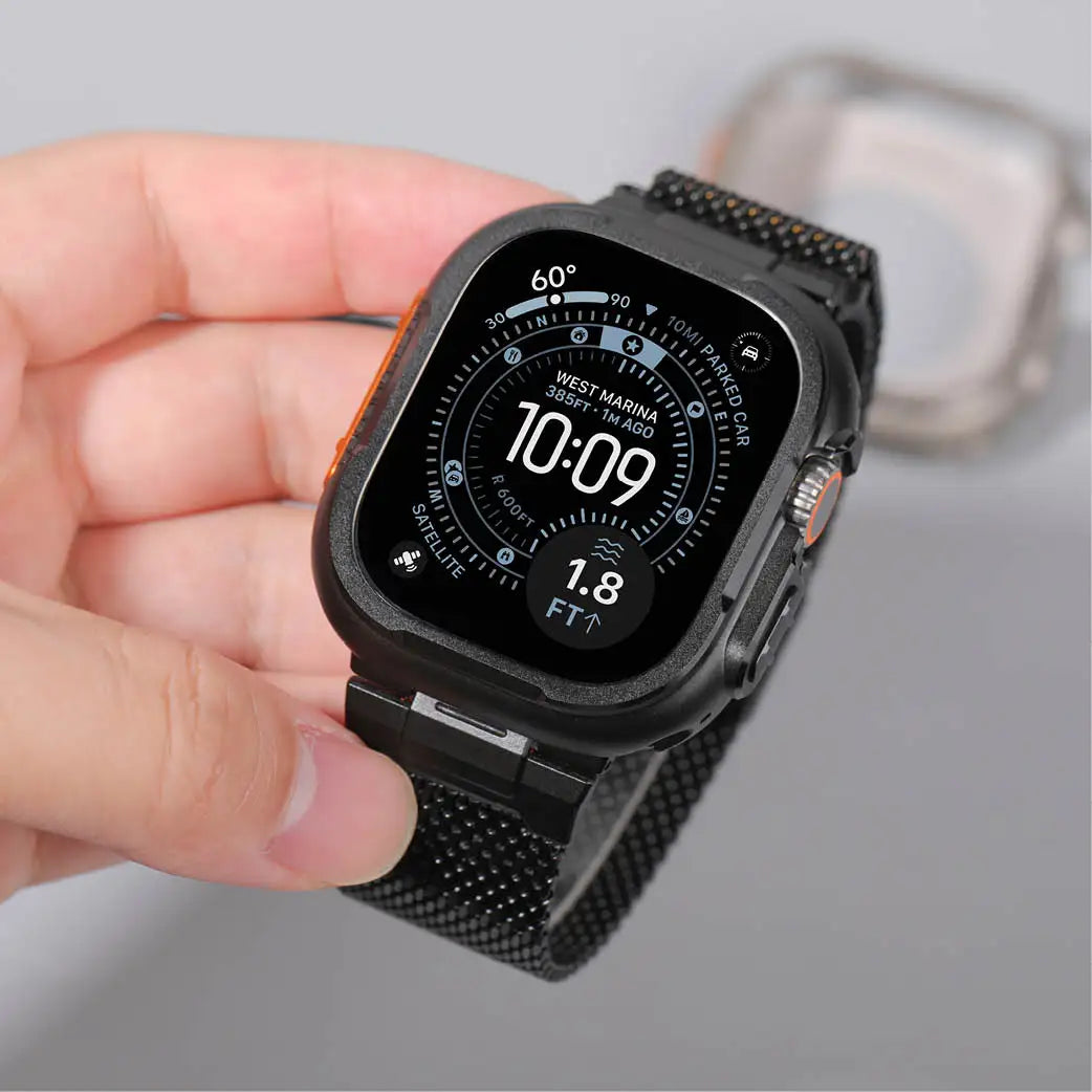 Metal Case With Screen Protector