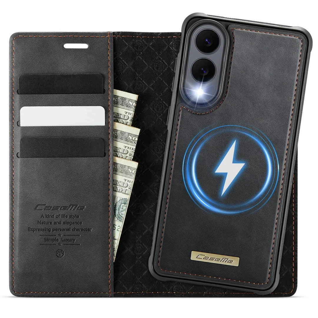 RFID Detachable Leather Card Holder Case For Samsung S Series Galaxy S21 / Black 10:529#For Galaxy S21;14:193#Black;200007763:201336100
