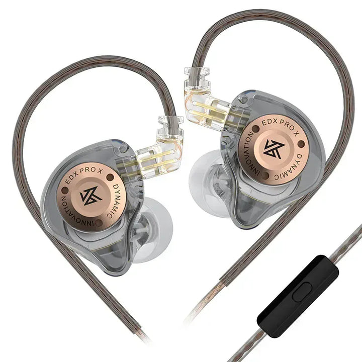 Wired Earbud Headphones Gray MIC 14:691#Gray MIC