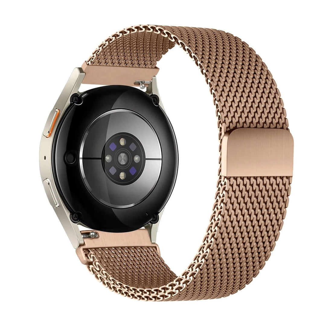 Thick Milanese Stainless Steel Watch Band For Samsung