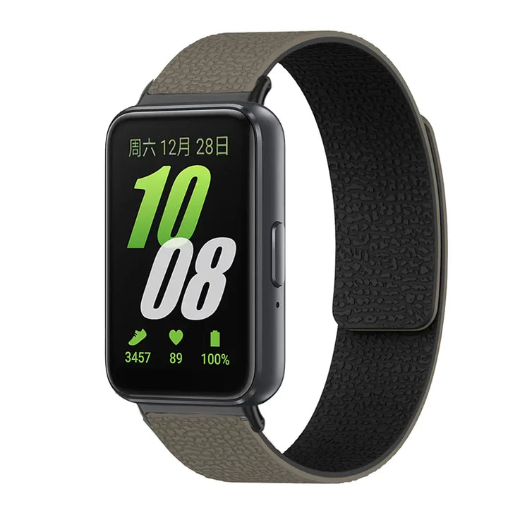 Silicone Magnetic Loop Band For Samsung Fit 3 Dark Gary / China Mainland / for Galaxy fit 3 200000049:5057817297#Dark Gary;200000051:100016945#for Galaxy fit 3;200007763:201336100
