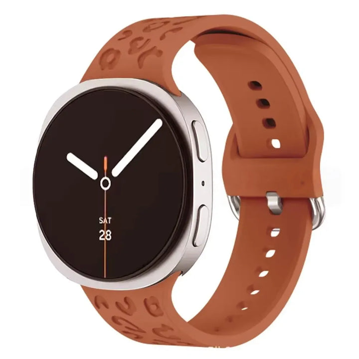 Leopard Sports Band For Samsung Watch 8 Galaxy watch 8 40mm / Brown DX250930109