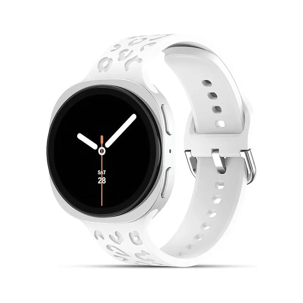 Leopard Sports Band For Samsung Watch 8 Galaxy watch 8 40mm / White DX250930102