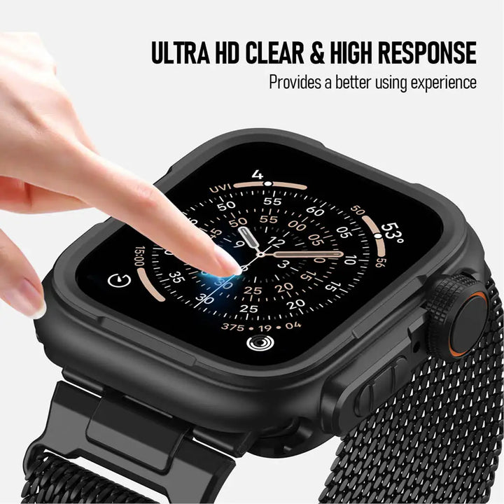 Metal Case With Screen Protector