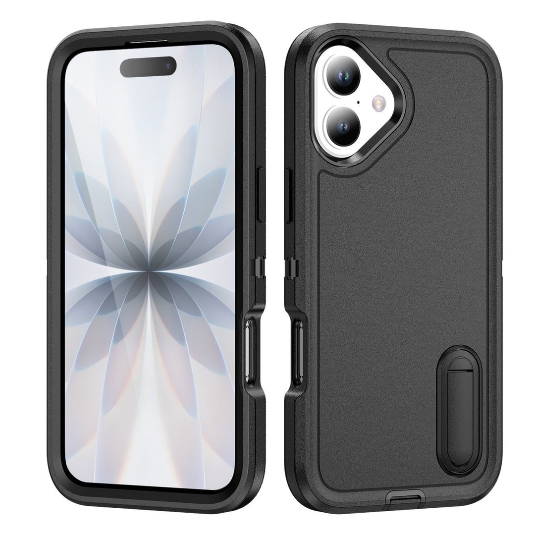 Shockproof Kickstand Phone Case iPhone 17 Black Parkfield Supplies