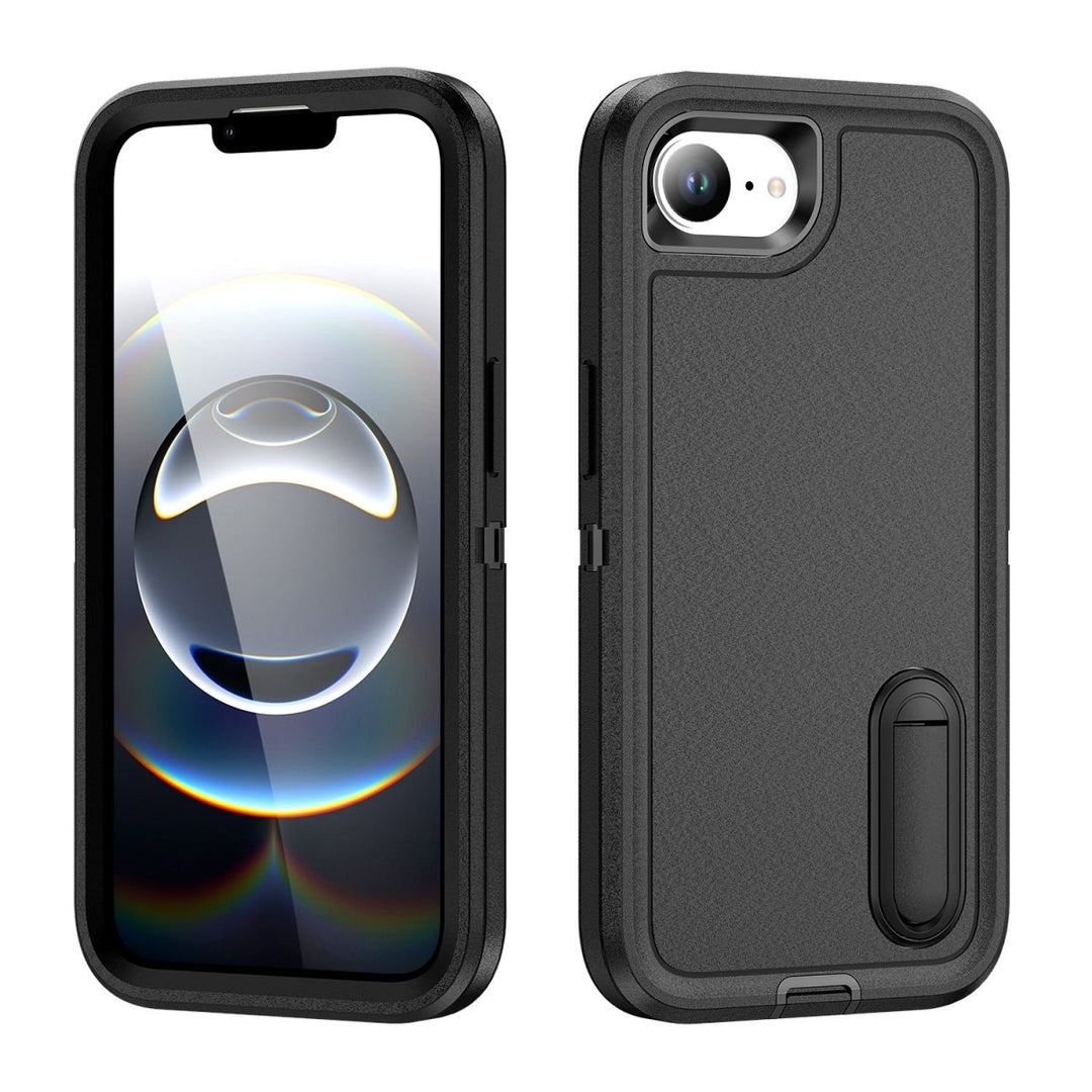 Shockproof Kickstand Phone Case iPhone 16e Black Parkfield Supplies