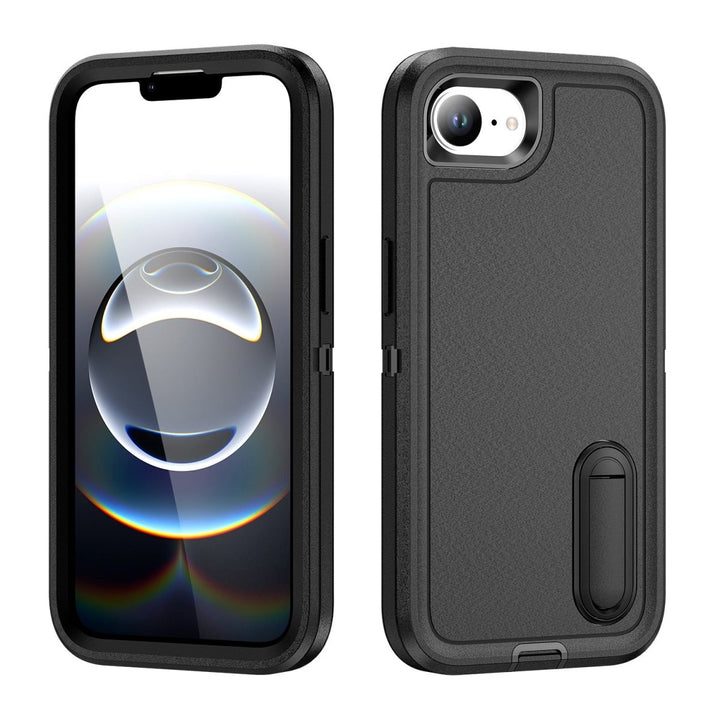 Shockproof Kickstand Phone Case iPhone 16e Black Parkfield Supplies
