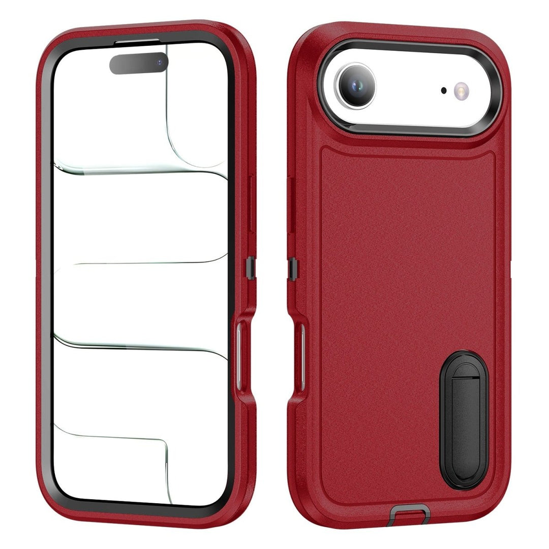 Shockproof Kickstand Phone Case iPhone Air Red & Black Parkfield Supplies