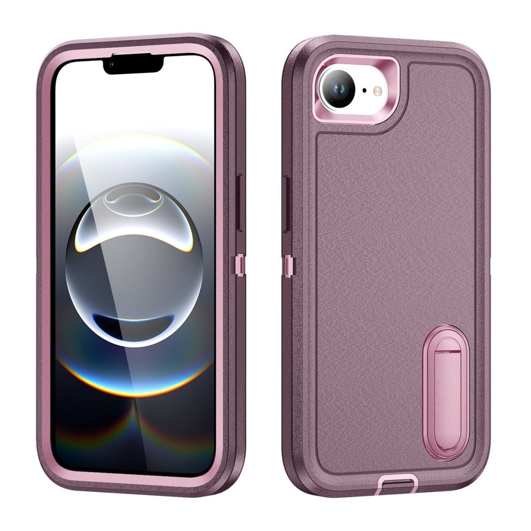Shockproof Kickstand Phone Case iPhone 16e Purple & Pink Parkfield Supplies