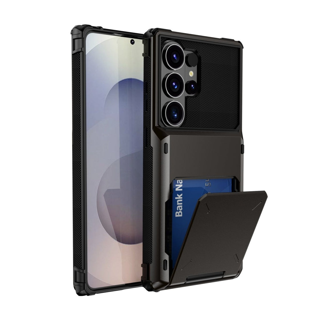 Shockproof Wallet Case For Samsung Galaxy Galaxy S26 Ultra Black Parkfield Supplies