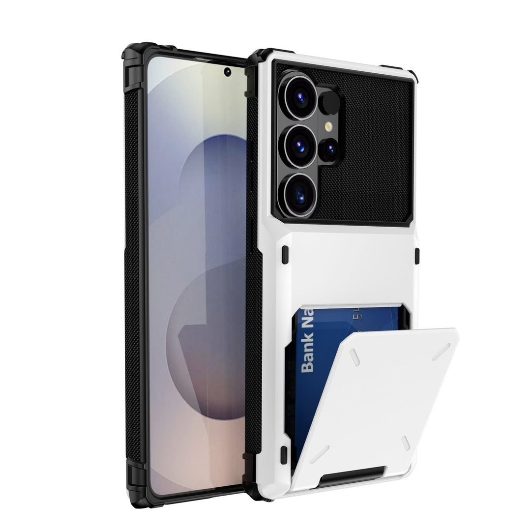Shockproof Wallet Case For Samsung Galaxy Galaxy S26 Ultra White Parkfield Supplies
