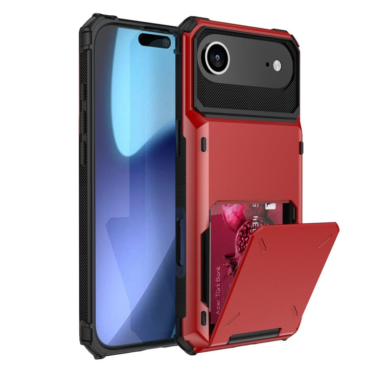 Shockproof Wallet Phone Case iPhone Air Red Parkfield Supplies