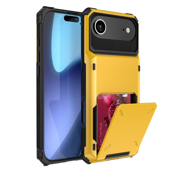Shockproof Wallet Phone Case iPhone Air Yellow Parkfield Supplies