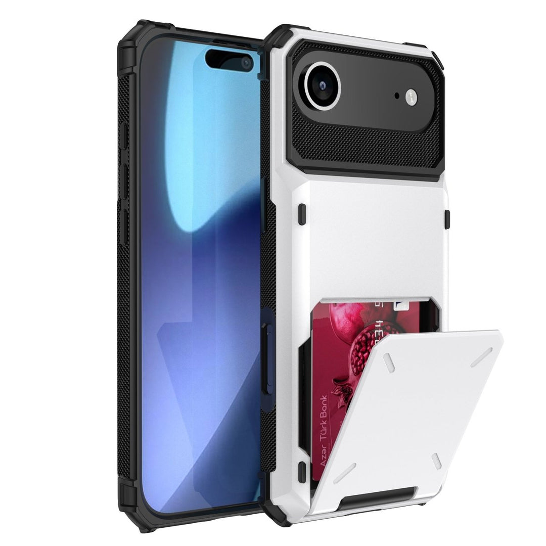 Shockproof Wallet Phone Case iPhone Air White Parkfield Supplies
