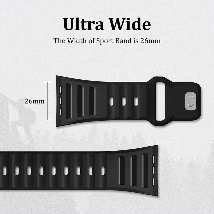 Ultra Wide Sports Watch Band
