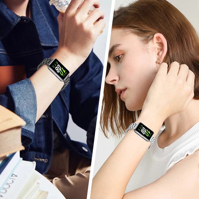 Stainless Steel Watch Band For Samsung Fit 3