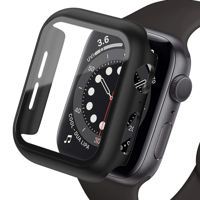 Tempered Glass Protective Watch Case Black / 49mm DP220909302