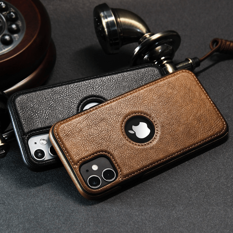 Slim Leather Phone Case
