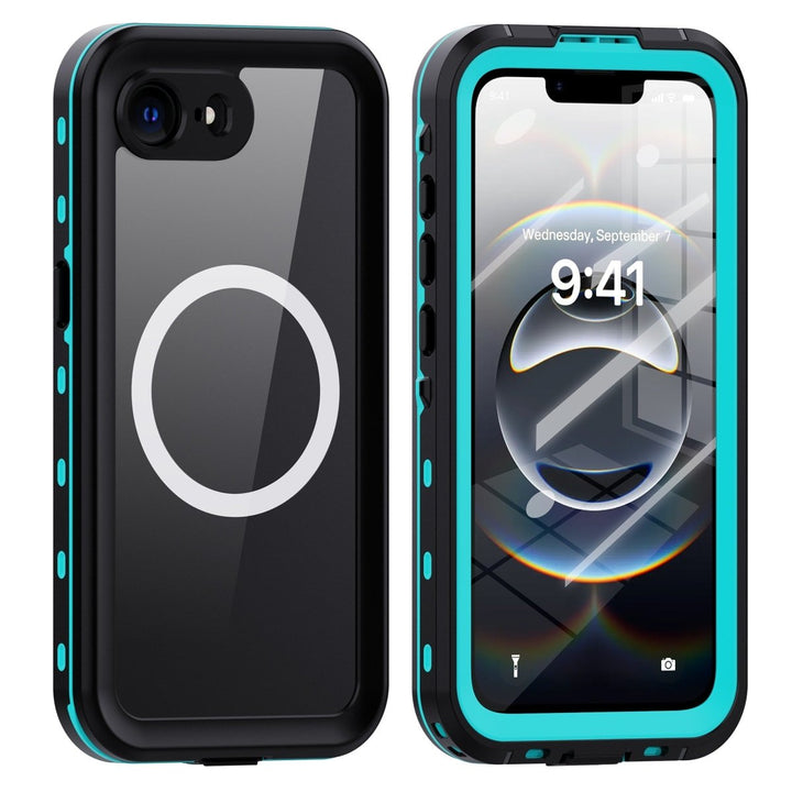 Waterproof Phone Case With Magnetic Charging iPhone 17e Blue Parkfield Supplies