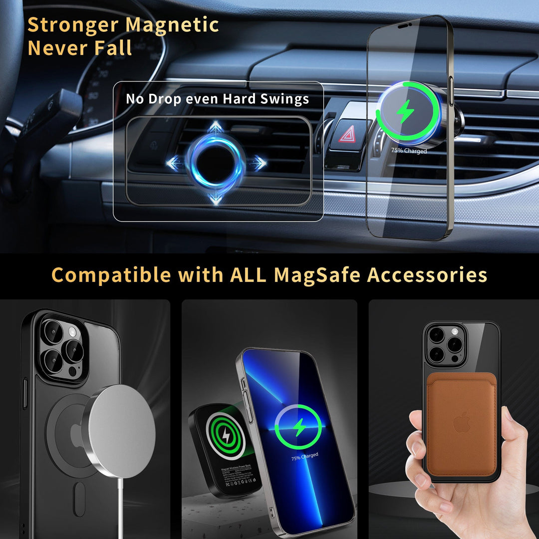 Chrome Plated Magnetic Phone Case
