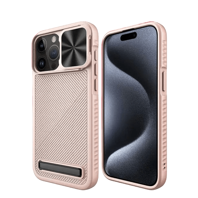 Shockproof Phone Case With Magnetic Charging iPhone 15 / Rose Gold CM20231123-01-iPhone 15-Rose Gold