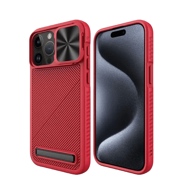 Shockproof Phone Case With Magnetic Charging iPhone 15 / Red CM20231123-01-iPhone 15-Red
